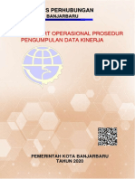 SOP Mekanisme Pengumpulan Data Kinerja Dishub PDF