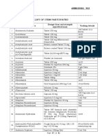 Assam Tender Product List PDF