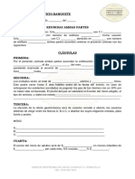 Contrato de Servicios de Catering