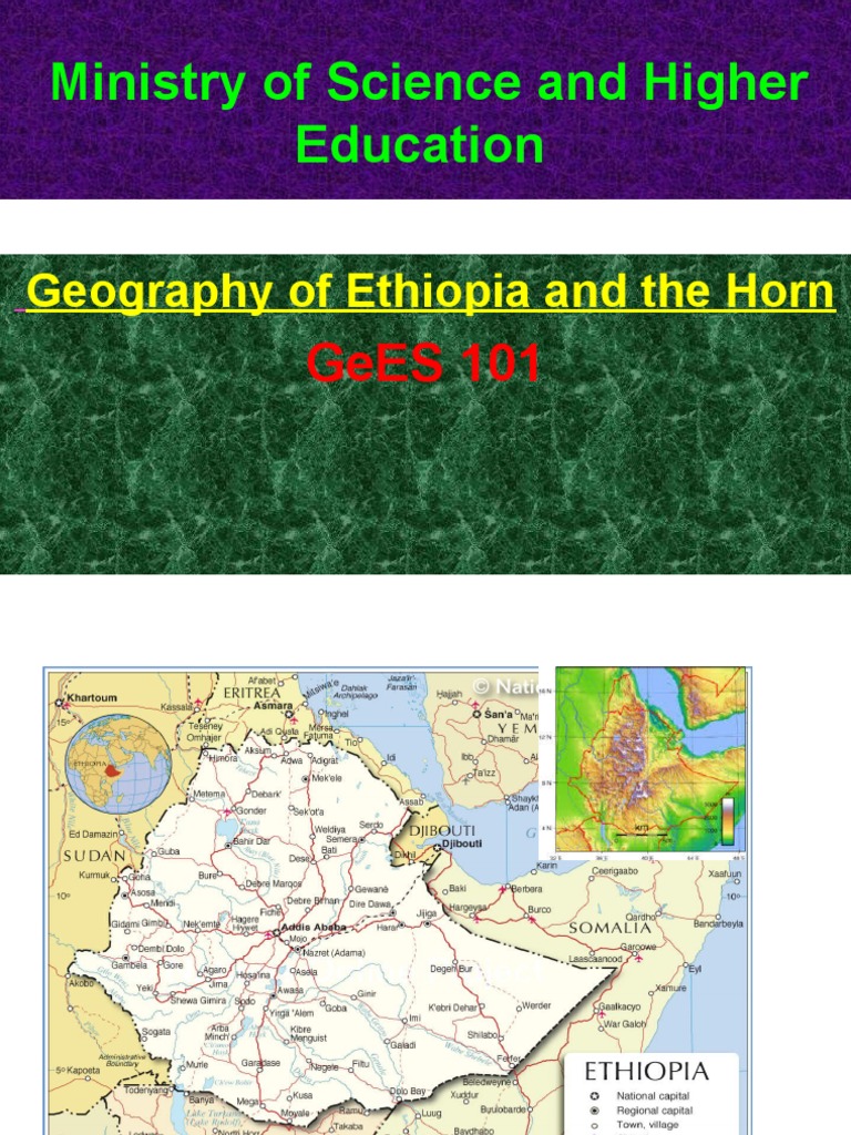 Introduction to the Geography of Ethiopia and the Horn of Africa PDF
