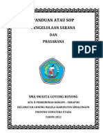 Panduan Atau Sop Sarana Prasarana PDF