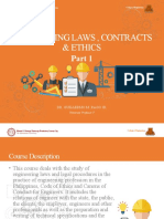 Engineering Laws, Ethics & Contracts (Part 1