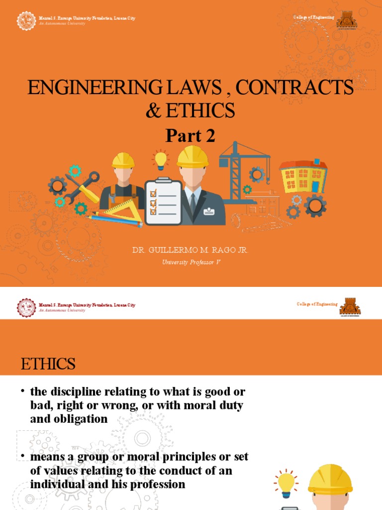 ETEEAP Part 2 LAWS ETHICS 2nd 2022 2023 PDF Profession Autonomy