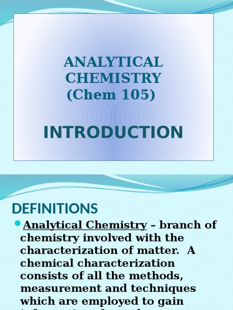 Introduction 4 PDF PDF Spectroscopy Analytical Chemistry