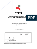 SPECIFICATION FOR HIGH DENSITY POLYETHYLENE PIPEWORKS FINAL APRIL 2019 Edited PDF