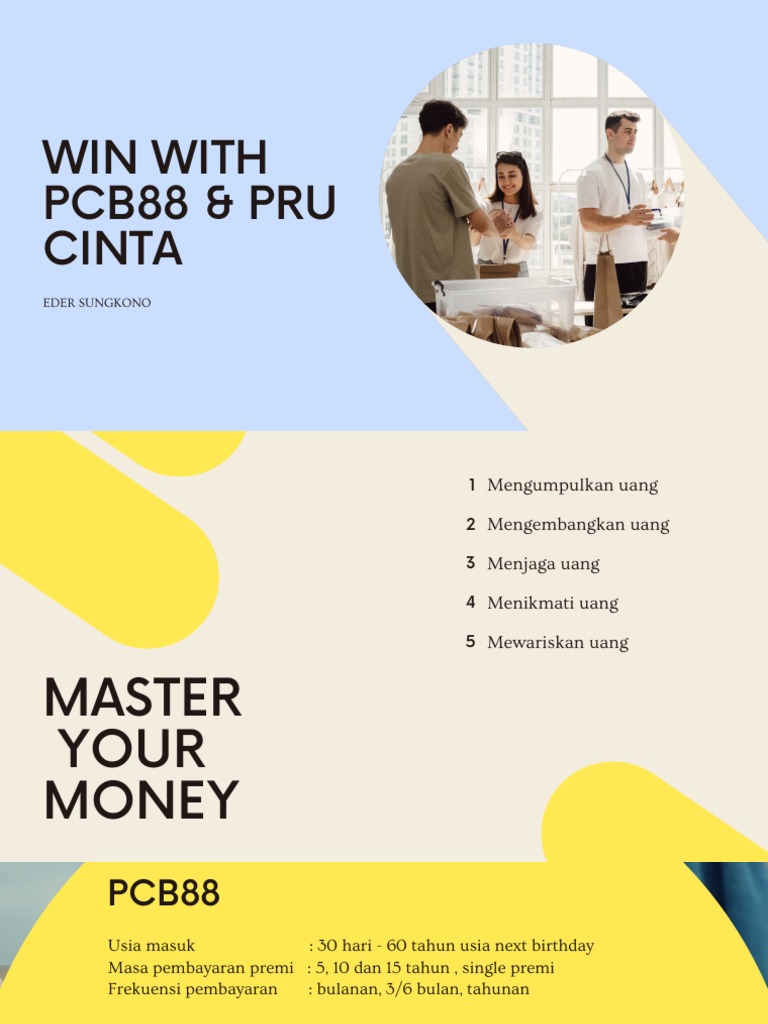 Strategi Asuransi PCB88 & PRU Cinta | PDF