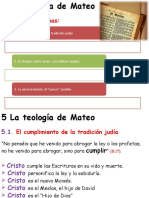 La Teología de Mateo