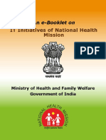 Ebooklet On IT Initiatives of National Health Mission