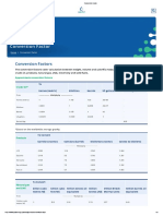 Conversion Factor