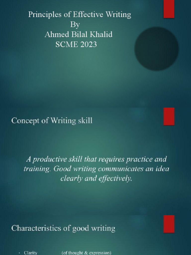The Enduring Principles Of Effective Writing Teaching – PVYR
