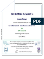 Care Certificate Standard 15 Infection Prevention and Control - Level 1 Joddial Yahoo - Co.uk 107433 5b2131d987 1598196788 PDF