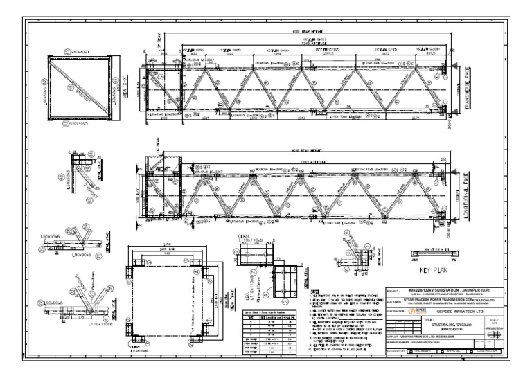 Jaunpur Substation Project Documentation | PDF