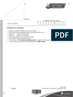 Chemistry Paper 2 SL