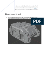 Build customizable Rhino APC and vehicles in Blender with this free tool