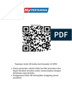 SPBU Kode QR Transaksi