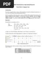 How To Use Excel Solver