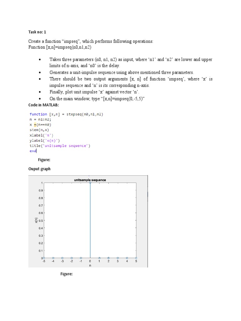 Matlab Lab 03 | PDF | Parameter (Computer Programming) | Function ...