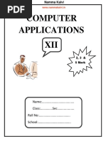 Computer Applications XII