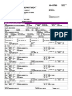 Rebecca Ward Arrest Report