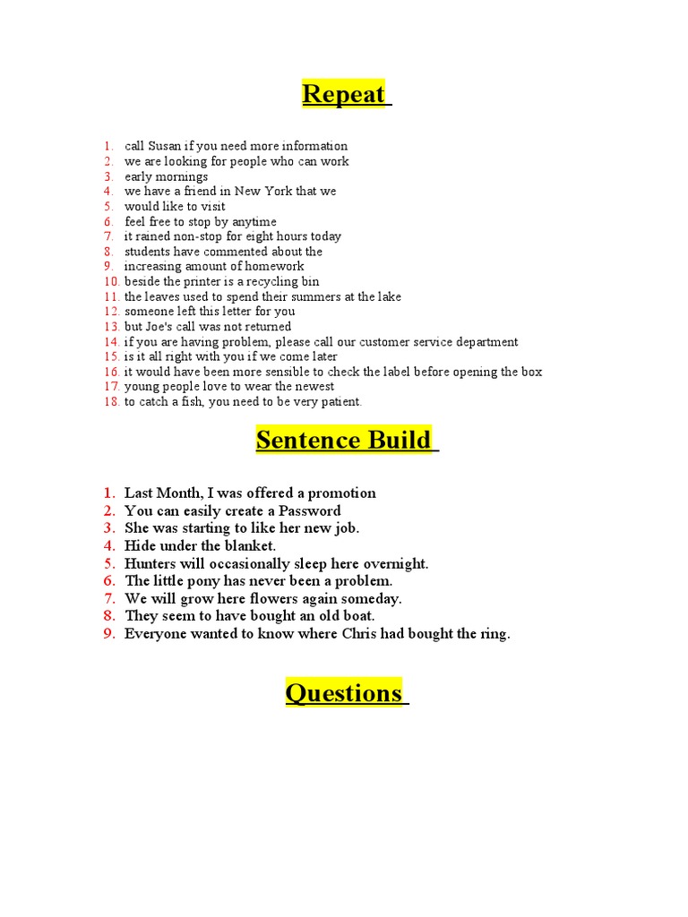 Story Retelling Examples Versant