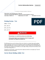 Brake Ability Test