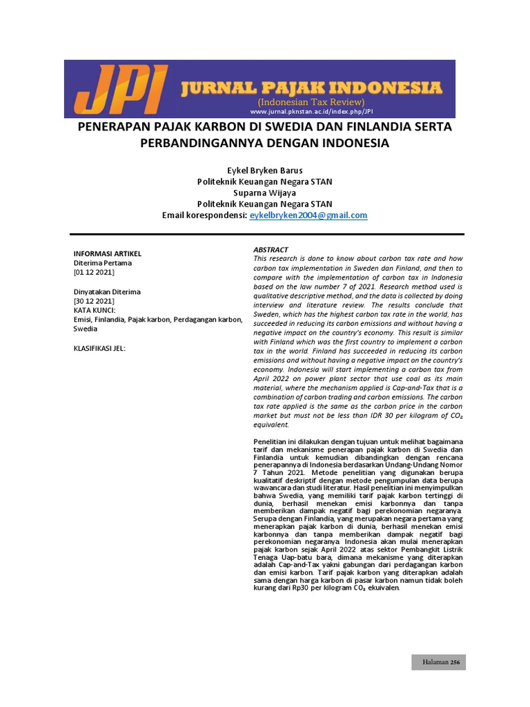 Pelaku bisnis siapkan dokumen pajak karbon