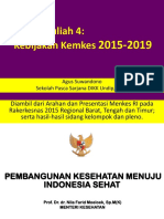 Kebijakan Kemkes 2015-2019 PDF