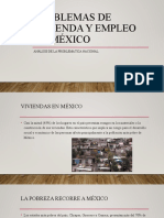 Problemas de Vivienda y Empleo en México