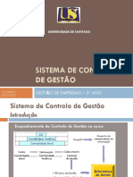 Sistema de Controlo de Gestão Universidade de Santiago