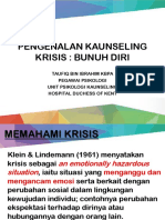 Pengenalan Kaunseling Krisis Bunuh Diri