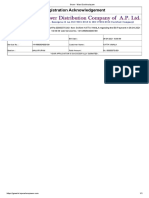 Gram Sachivalayam Bill Payment Receipt