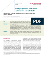 Long-Term Mortality in Patients With Atrial Septal Defect: A Nationwide Cohort-Study