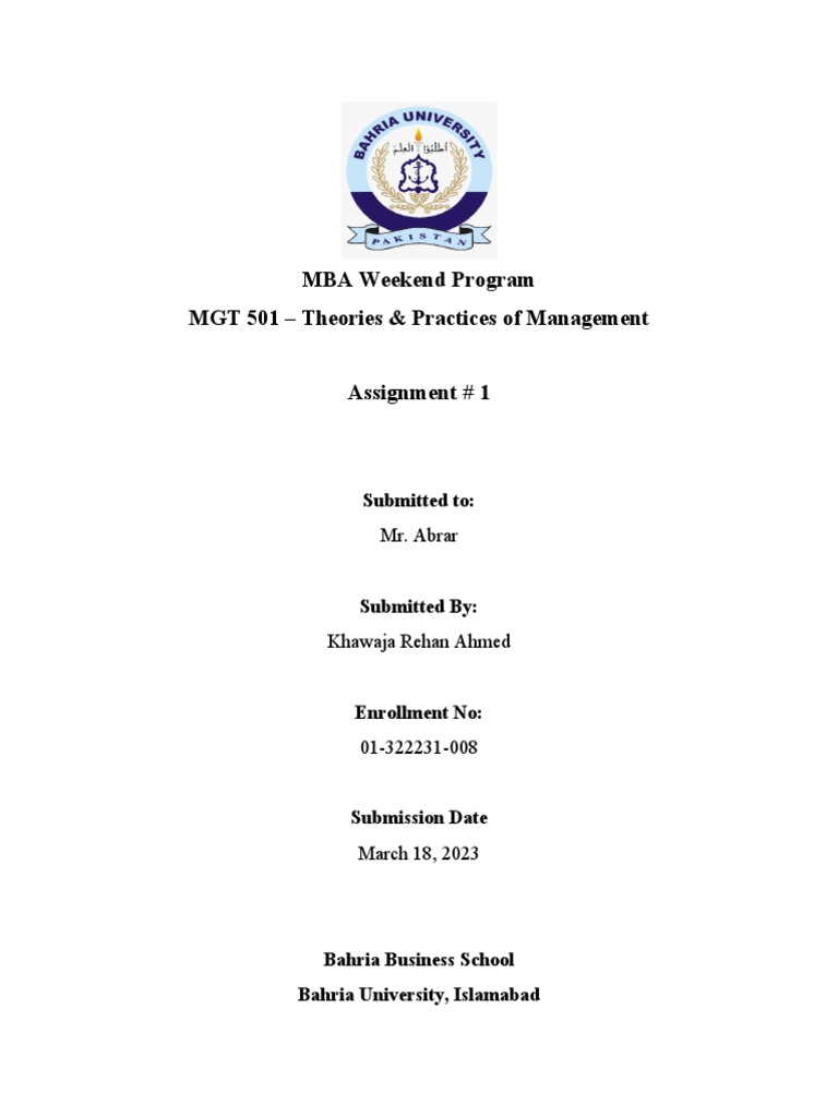 Title Page Template | PDF