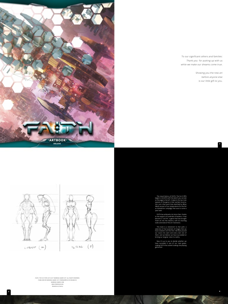 Visual History of FAITH RPG Art | PDF | Design
