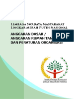 Adoc - Pub - Anggaran Rumah Tangga Dan Peraturan Organisasi PDF