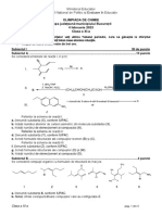 OJChimie Clasa 11 2023 Subiecte LRO