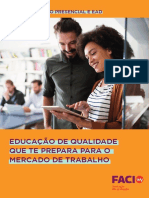 FLYER - PÓS-GRADUAÇÃO - FACI - Denusa Carvalho