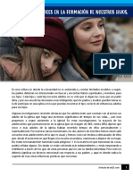 Artículo - Necesitamos Cómplices en La Formación de Nuestros Hijos PDF