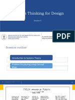 Systems Thinking - Session 4