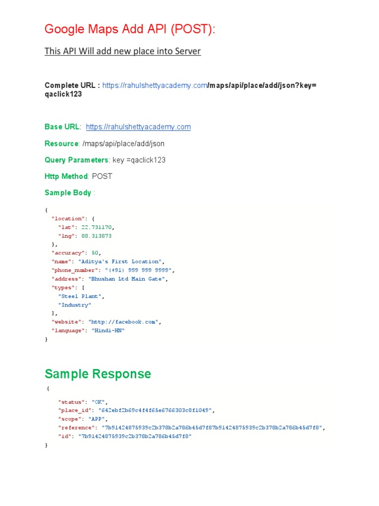 GET - PUT - POST - DELETE API - Postman - Manual - Testing | PDF ...