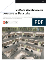 Data Mart Vs Data Warehouse Vs Data Base Vs Data Lake - Zuar