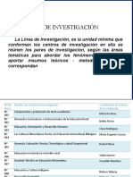 Lineas de Investigacion Upel Macaro