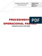 Procedimento operacional padrão parasitológico de fezes