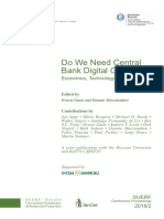 Do We Need Central BANK Digital Currency Economics, Technology & Institutions PDF