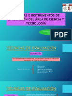 Tecnicas e Instrumentos Ciencia Revisado