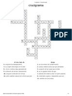 Crucigrama - Crossword Labs