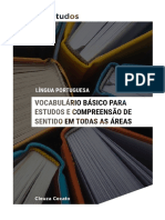 Aula 01 - Vocabulário Básico para Estudos e Compreensão de Sentido em Todas As Áreas