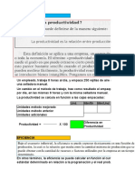 Estructura Productividad - Eficiencia - Capacidad