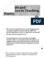 LESSON6-Materials and Resources in Teaching Poetry