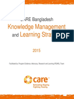 CARE Bangladesh Knowledge Management and Learning Strategy